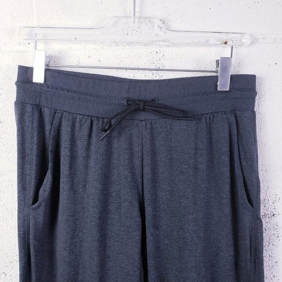 Athleta Uptempo Jogger Pant Jersey Elastic Waist Stretch Charcoal Grey Small - Picture 4 of 9